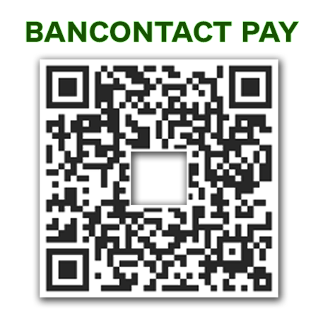 QR-code Bancontact Pay voor BE-84Ukraine vzw