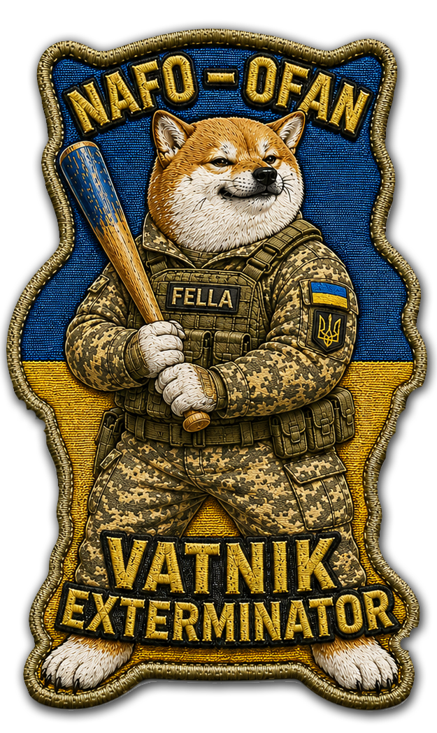 NAFO Vatnik patch
